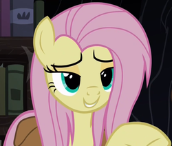 Size: 1276x1080 | Tagged: safe, edit, edited screencap, screencap, fluttershy, pegasus, pony, a health of information, g4, adorasexy, bedroom eyes, cute, lidded eyes, messy mane, sexy, shyabetes