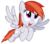 Size: 1024x902 | Tagged: safe, artist:petraea, oc, oc only, pegasus, pony, female, flying, mare, simple background, solo, transparent background