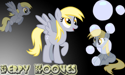 Size: 1280x768 | Tagged: safe, artist:lonexwolfxdemon, derpy hooves, g4, female, solo, wallpaper