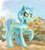 Size: 700x777 | Tagged: safe, artist:maytee, lyra heartstrings, pony, unicorn, g4, female, looking at you, mare, raised hoof, smiling, solo