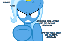 Size: 1048x691 | Tagged: safe, artist:navitaserussirus, trixie, genie, asktwixiegenies, g4, angry