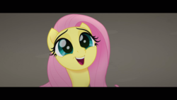 Size: 1366x768 | Tagged: safe, screencap, fluttershy, pegasus, pony, g4, my little pony: the movie, cute, daaaaaaaaaaaw, female, happy, hnnng, mare, open mouth, shyabetes, smiling, solo