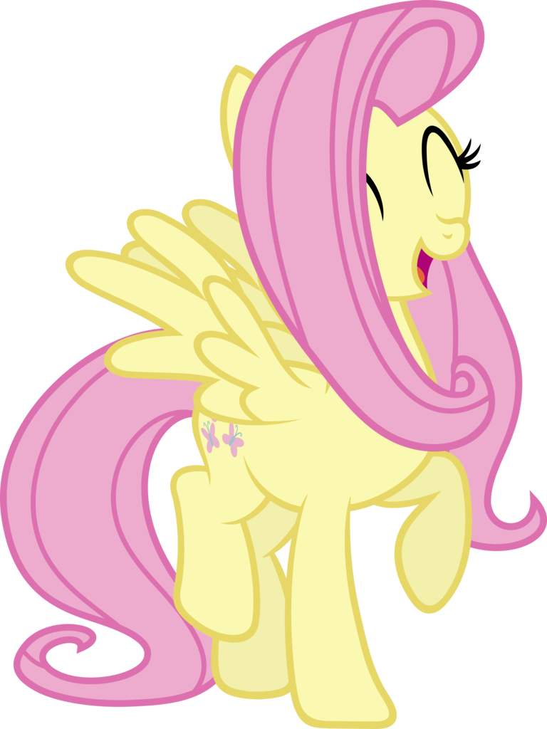 #1547921 - safe, artist:slb94, fluttershy, pegasus, pony, g4, happy ...