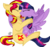 Size: 1300x1223 | Tagged: safe, artist:gallantserver, sunset shimmer, twilight sparkle, alicorn, pony, unicorn, g4, eyes closed, female, hug, kissing, lesbian, mare, ship:sunsetsparkle, shipping, simple background, transparent background, twilight sparkle (alicorn)