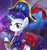 Size: 1099x1159 | Tagged: safe, artist:tcn1205, rarity, pony, unicorn, g4, my little pony: the movie, female, gem, hat, jewelry, mare, pirate, pirate hat, pirate rarity, ship, solo