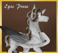 Size: 3166x2870 | Tagged: safe, artist:neonaarts, oc, oc only, oc:epic prose, pony, high res