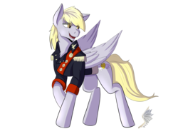 Size: 1600x1200 | Tagged: safe, artist:steelwing-studio, oc, oc only, oc:golden aegis, pegasus, pony, clothes, male, simple background, solo, stallion, transparent background
