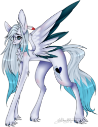 Size: 763x988 | Tagged: safe, artist:ohflaming-rainbow, oc, oc only, oc:scott, pegasus, pony, colored wings, male, multicolored wings, simple background, solo, stallion, transparent background