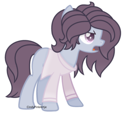 Size: 1024x975 | Tagged: safe, artist:cindystarlight, oc, oc only, oc:lisanne, earth pony, pony, base used, clothes, female, mare, shirt, simple background, solo, transparent background
