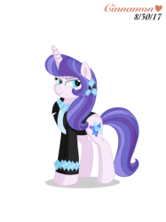Size: 2048x2732 | Tagged: safe, artist:cinnamon-swirls, oc, oc only, oc:diamond jewel, pony, unicorn, clothes, female, high res, jewelry, mare, offspring, parent:fancypants, parent:rarity, parents:raripants, simple background, solo, transparent background