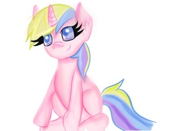 Size: 1600x1200 | Tagged: safe, artist:rainbowtashie, pony, unicorn, digital art, firealpaca, hollydash, solo