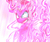 Size: 600x500 | Tagged: safe, artist:uc77, pinkie pie, earth pony, pony, g4, angry, female, grin, hotblooded pinkie pie, pink, power level, smiling, solo