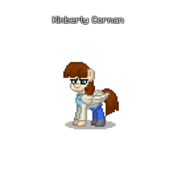 Size: 400x400 | Tagged: safe, pony, pony town, final destination (franchise), final destination 2, kimberly corman, ponified, simple background, transparent background