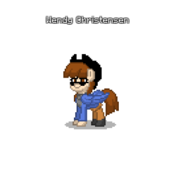 Size: 400x400 | Tagged: safe, pony, pony town, final destination (franchise), final destination 3, ponified, simple background, transparent background, wendy christensen