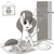 Size: 2304x2304 | Tagged: safe, alternate version, artist:dsp2003, oc, oc only, oc:brownie bun, oc:richard, earth pony, pony, horse wife, cucumber, female, food, herbivore, high res, kitchen, knife, leek, male, mare, monochrome, open mouth, pickle rick, rick and morty, this will end in tears and/or breakfast, tomato, underhoof
