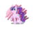 Size: 1024x878 | Tagged: safe, artist:angiepeggy2114, starlight glimmer, pony, unicorn, g4, alternate hairstyle, female, ponytail, smiling, solo