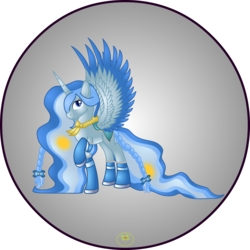 Size: 5000x5000 | Tagged: safe, artist:lakword, oc, oc only, oc:princess argenta, alicorn, pony, absurd resolution, argentina, nation ponies, ponified, simple background, solo, standing, transparent background