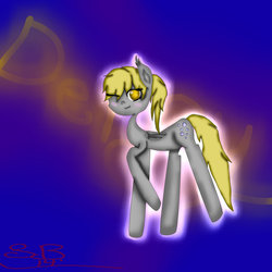 Size: 1024x1024 | Tagged: safe, artist:sweetblaze, derpy hooves, pegasus, pony, g4, female, solo