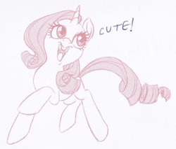 Size: 712x606 | Tagged: safe, rarity, g4, my little pony: the movie, the art of my little pony: the movie, cute, female, raribetes, solo
