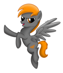 Size: 1549x1784 | Tagged: safe, artist:smartcookiepone, oc, oc only, oc:thorinair, pegasus, pony, male, solo