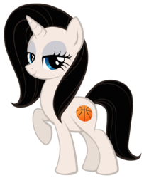 Size: 789x970 | Tagged: safe, artist:petraea, oc, oc only, pony, unicorn, female, mare, raised hoof, simple background, solo, transparent background, vector