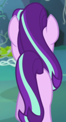 Size: 348x642 | Tagged: safe, screencap, starlight glimmer, pony, unicorn, g4, to change a changeling, butt, cropped, female, mare, plot, rear view, solo