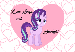 Size: 1336x929 | Tagged: safe, artist:ianpony98, starlight glimmer, pony, g4, love songs with mr lunt, parody, silly songs, title card, veggietales