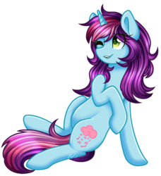 Size: 1459x1603 | Tagged: safe, artist:sketchyhowl, oc, oc only, oc:rain, pony, unicorn, female, mare, one eye closed, simple background, solo, transparent background, wink