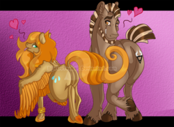 Size: 1000x727 | Tagged: safe, artist:bijutsuyoukai, oc, oc only, oc:bullrush, oc:teary eye, earth pony, pegasus, pony, butt, female, male, mare, oc x oc, plot, shipping, stallion, straight