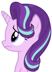 Size: 1500x2059 | Tagged: safe, artist:sketchmcreations, starlight glimmer, pony, unicorn, g4, to change a changeling, :s, awkward smile, cute, female, glimmerbetes, looking up, mare, side view, simple background, smiling, transparent background, vector, wavy mouth