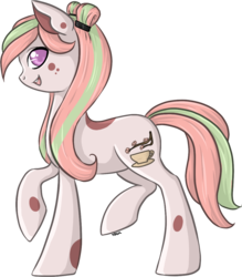 Size: 998x1141 | Tagged: safe, artist:violentdreamsofmine, oc, oc only, oc:blossom tea, earth pony, pony, female, mare, simple background, solo, transparent background