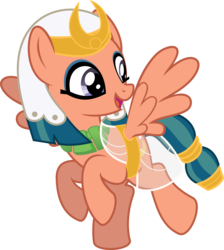 Size: 5102x5689 | Tagged: safe, artist:jhayarr23, somnambula, pegasus, pony, daring done?, g4, absurd resolution, clothes, egyptian, female, glowpaz, mare, open mouth, simple background, solo, transparent background, vector