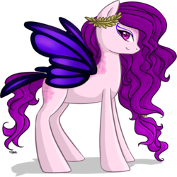 Size: 1024x1025 | Tagged: safe, artist:violentdreamsofmine, oc, oc only, fairy pony, pony, butterfly wings, female, mare, simple background, solo, transparent background