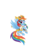 Size: 1128x1600 | Tagged: safe, rainbow dash, pegasus, pony, g4, my little pony: the movie, bandana, clothes, female, goggles, mare, piercing, pirate, pirate rainbow dash, simple background, solo, transparent background, wing piercing