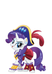 Size: 1128x1600 | Tagged: safe, rarity, pony, unicorn, g4, my little pony: the movie, ear piercing, earring, female, jewelry, mare, piercing, pirate, pirate rarity, simple background, solo, transparent background