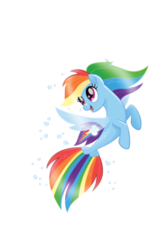 Size: 1128x1600 | Tagged: safe, screencap, applejack, rainbow dash, pegasus, seapony (g4), g4, my little pony: the movie, bubble, clothes, cute, dorsal fin, female, fin, fin wings, fins, fish tail, flowing mane, flowing tail, happy, mare, ocean, pink eyes, scales, seaponified, seapony rainbow dash, see-through, simple background, smiling, solo, species swap, swimming, tail, transparent background, underwater, vector, water, wings