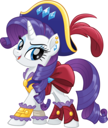 Size: 918x1087 | Tagged: safe, rarity, pony, unicorn, g4, my little pony: the movie, alternate hairstyle, beautiful, clothes, ear piercing, earring, elegant, female, jewelry, mare, open mouth, piercing, pirate, pirate rarity, raised eyebrow, simple background, solo, transparent background, vector