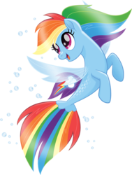 Size: 871x1152 | Tagged: safe, screencap, applejack, rainbow dash, pegasus, seapony (g4), g4, my little pony: the movie, bubble, clothes, cute, dorsal fin, female, fin, fin wings, fins, fish tail, flowing mane, flowing tail, happy, mare, ocean, pink eyes, scales, seaponified, seapony rainbow dash, see-through, simple background, smiling, solo, species swap, swimming, tail, transparent background, underwater, vector, water, wings