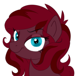 Size: 550x550 | Tagged: safe, artist:snytchell, oc, oc only, oc:scarlet storm, pony, bust, female, looking at you, solo