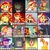 Size: 1077x1077 | Tagged: safe, artist:nano23823, edit, applejack, fluttershy, pinkie pie, rainbow dash, rarity, sunset shimmer, twilight sparkle, pony, unicorn, equestria girls, equestria girls specials, g4, my little pony equestria girls: dance magic, my little pony equestria girls: friendship games, my little pony equestria girls: legend of everfree, my little pony equestria girls: movie magic, my little pony equestria girls: rainbow rocks, my little pony equestria girls: summertime shorts, :t, bedroom eyes, best human, best pony, cute, daydream shimmer, eyes closed, faic, female, frown, glare, grin, gritted teeth, helmet, humane five, humane seven, humane six, jack of all trades, lidded eyes, mare, microphone, poni, simple background, skills, smiling, smirk, talented, twiface, wrong neighborhood