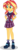 Size: 518x1478 | Tagged: safe, artist:punzil504, sunset shimmer, equestria girls, g4, alternate universe, clothes, clothes swap, crystal prep academy uniform, female, human sunset, school uniform, shoes, simple background, skirt, smiling, socks, solo, transparent background, vector