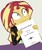 Size: 610x720 | Tagged: safe, edit, edited screencap, screencap, sunset shimmer, equestria girls, equestria girls specials, g4, my little pony equestria girls: mirror magic, also sprach zarathustra, book, faic, female, friedrich nietzsche, german, image macro, meme, simple background, smiling, solo, white background, wide eyes