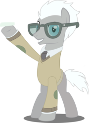 Size: 3000x4164 | Tagged: safe, artist:laberoon, covalent bond, earth pony, pony, g4, the crystal empire, chalk, clothes, high res, male, simple background, solo, sweater, transparent background, vector