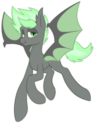 Size: 1336x1737 | Tagged: safe, artist:aegann, oc, oc only, bat pony, pony, looking at you, simple background, solo, transparent background