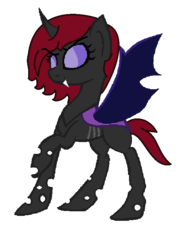 Size: 568x762 | Tagged: safe, artist:t-mack56, pharynx, changeling, g4, to change a changeling, princess trachea, rule 63, simple background, solo, trachea, transparent background
