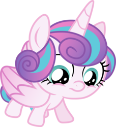 Size: 1728x1891 | Tagged: safe, artist:davidsfire, princess flurry heart, alicorn, pony, g4, baby, baby pony, cute, female, flurrybetes, simple background, solo, transparent background, vector