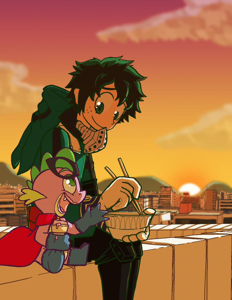 Deku x pony