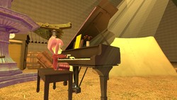 Size: 1280x720 | Tagged: safe, artist:horsesplease, sunny flare, equestria girls, g4, 3d, female, gmod, musical instrument, piano, solo
