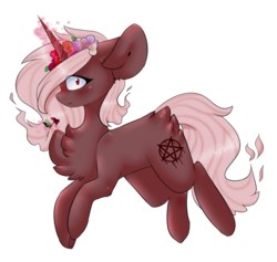 Size: 978x926 | Tagged: safe, artist:twinkepaint, oc, oc only, oc:crona, pony, unicorn, female, looking at you, mare, simple background, solo, transparent background