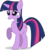 Size: 3246x3580 | Tagged: safe, artist:hornflakes, twilight sparkle, pony, unicorn, g4, female, high res, mare, raised hoof, simple background, solo, transparent background, unicorn twilight, vector, worried